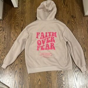 Faith over fear hoodie!